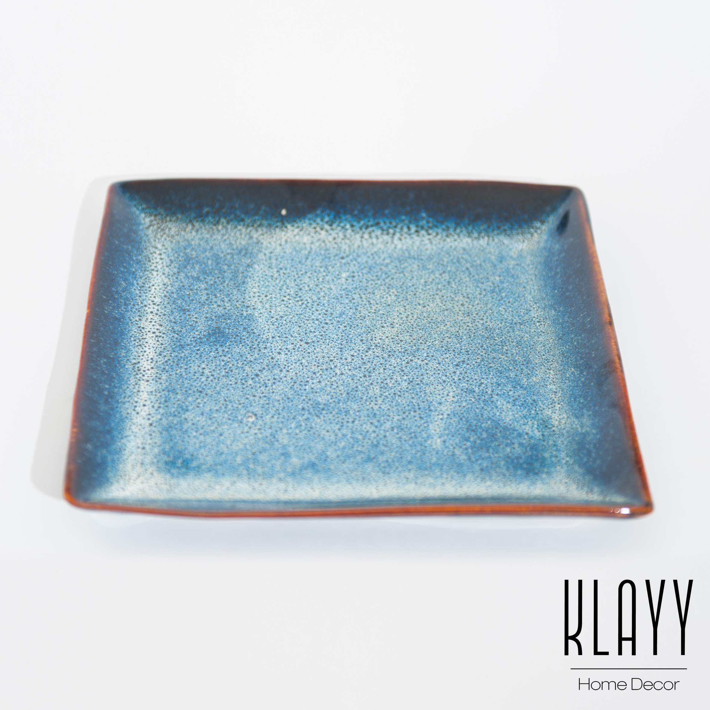 Ocean Wave Square Plate